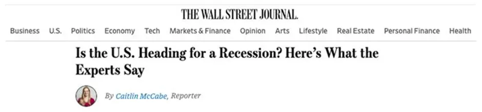 The Big Worry: Are We Heading for Recession